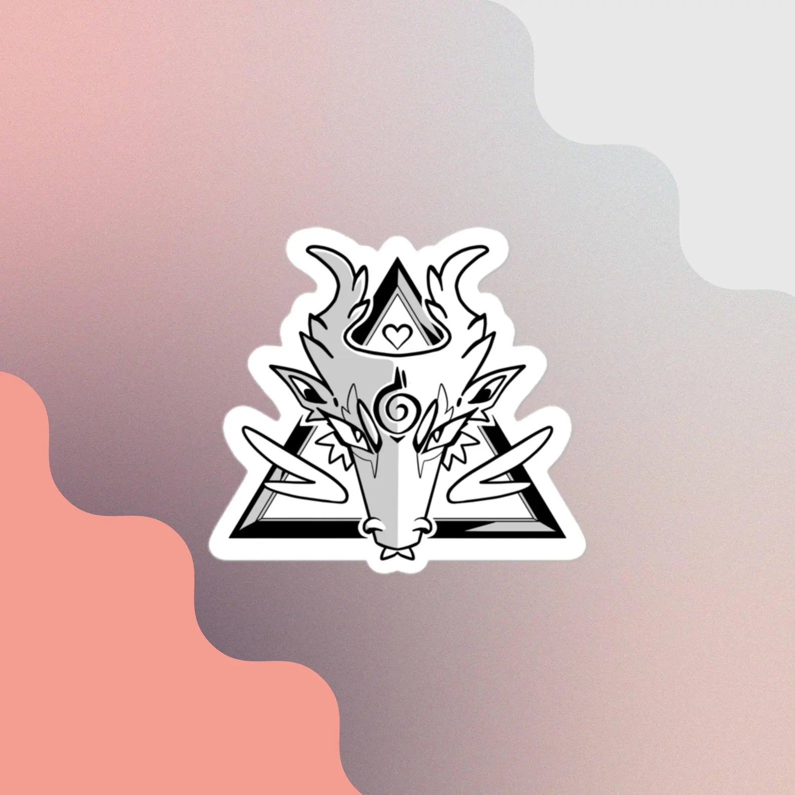 Dragon Puppeteer Logo - Kiss-Cut Stickers